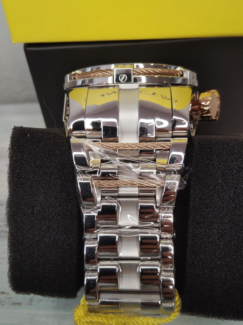 Invicta RESERVE Bolt Zeus Swiss Rhonda With 1 Carat Diamonds 53mm MENS Watch